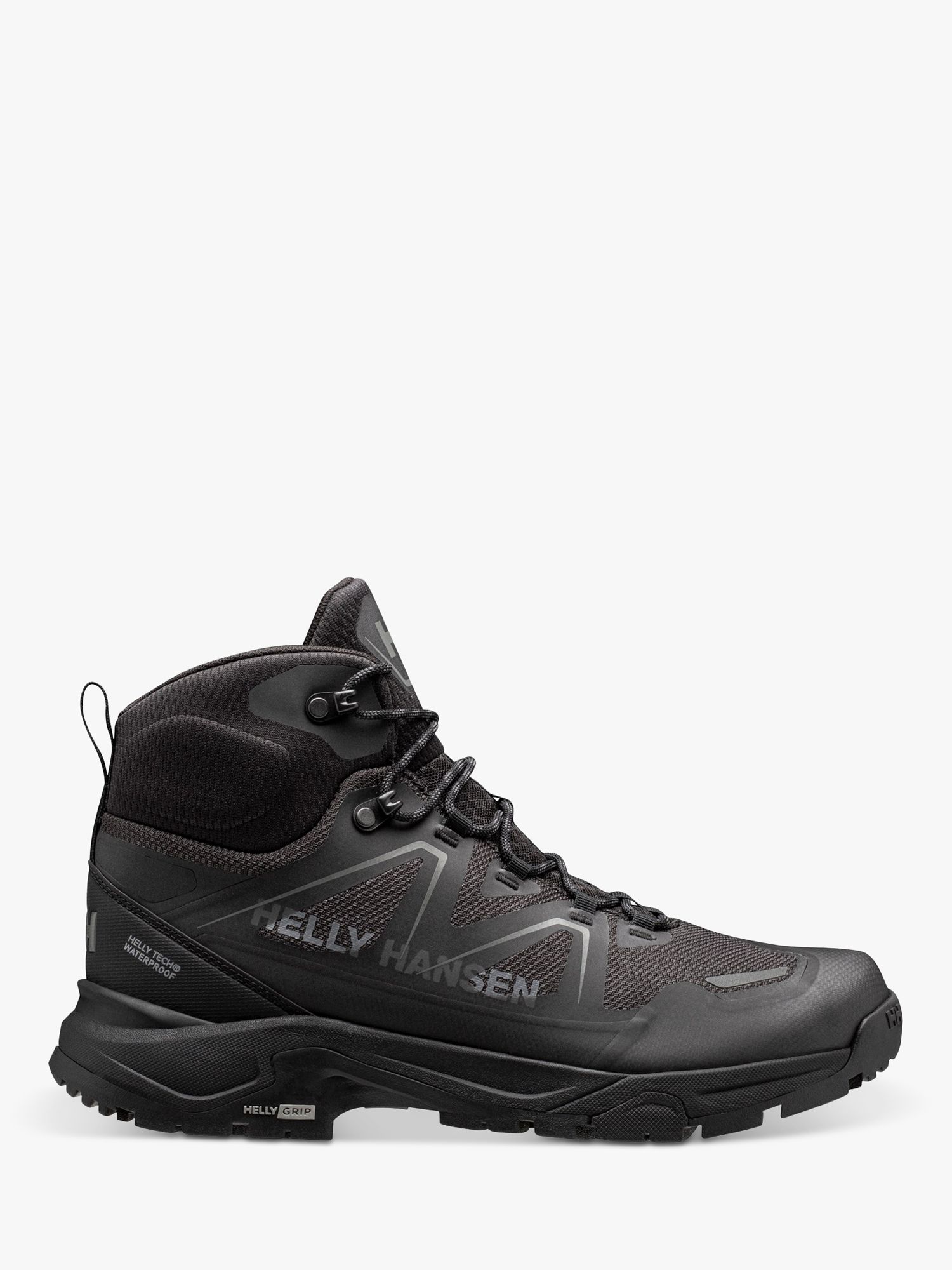 Helly Hansen Cascade Waterproof Lace Up Walking Boots, Black at John ...