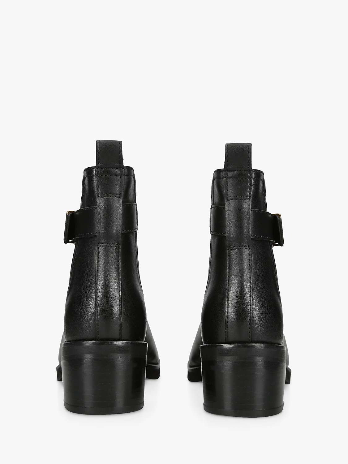 Buy KG Kurt Geiger High Gate Leather Chelsea Boots, Black Online at johnlewis.com