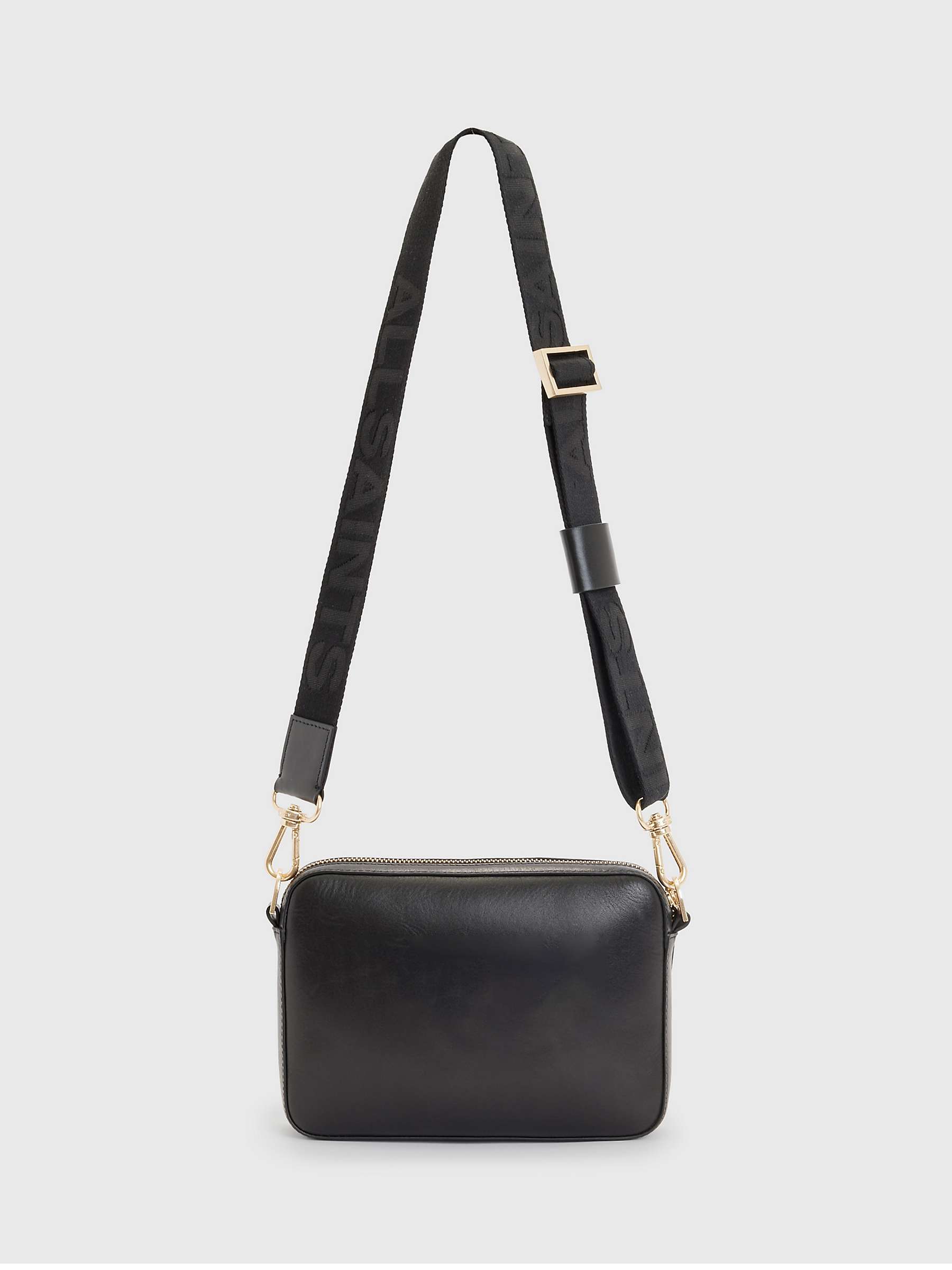 Buy AllSaints Lucile Crossbody Bag, Black Online at johnlewis.com