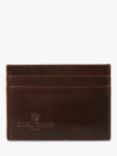 Simon Carter Leather Edge Credit Card Holder, Brown