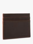 Simon Carter Leather Edge Credit Card Holder, Brown