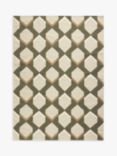 John Lewis Hexa Geometric Rug, Green