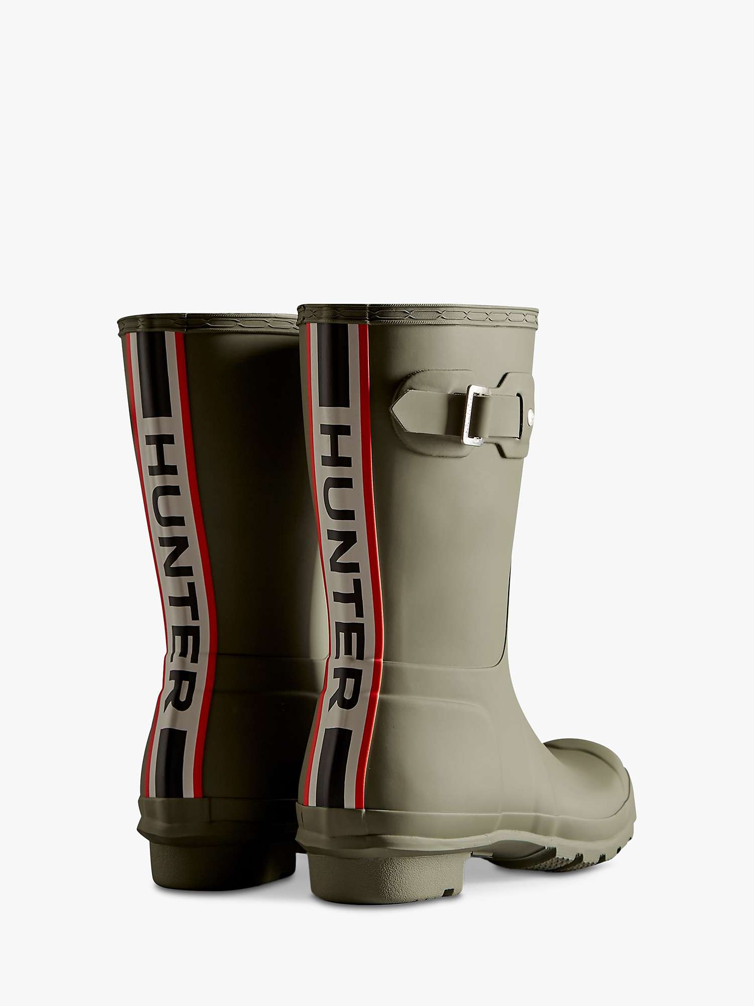 Buy Hunter Original Short Wellington Boots, Green Online at johnlewis.com