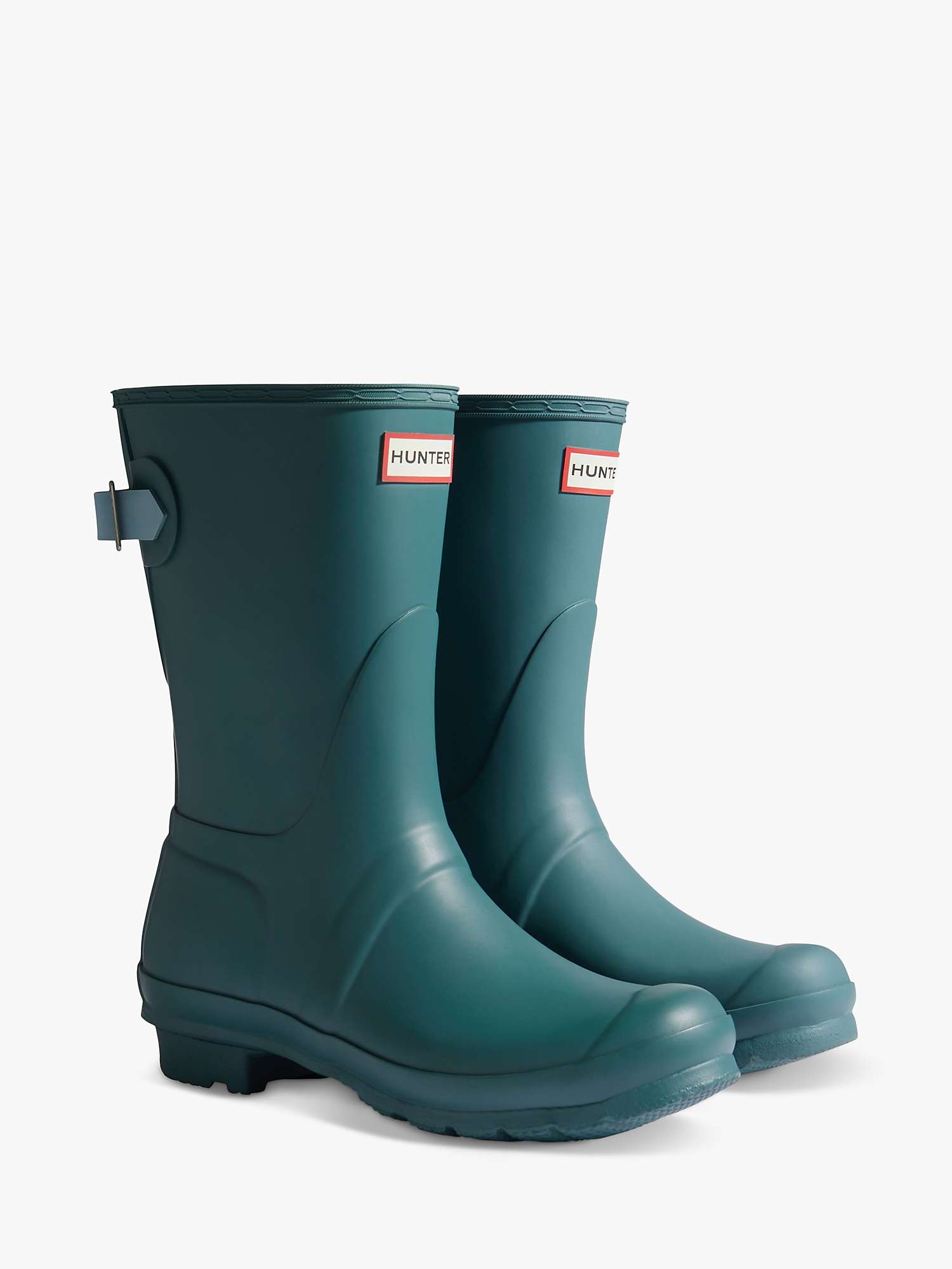 Buy Hunter Short Adjustable Back Wellington Boots Online at johnlewis.com