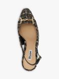 Dune Choices Boucle Block-Heeled Slingback