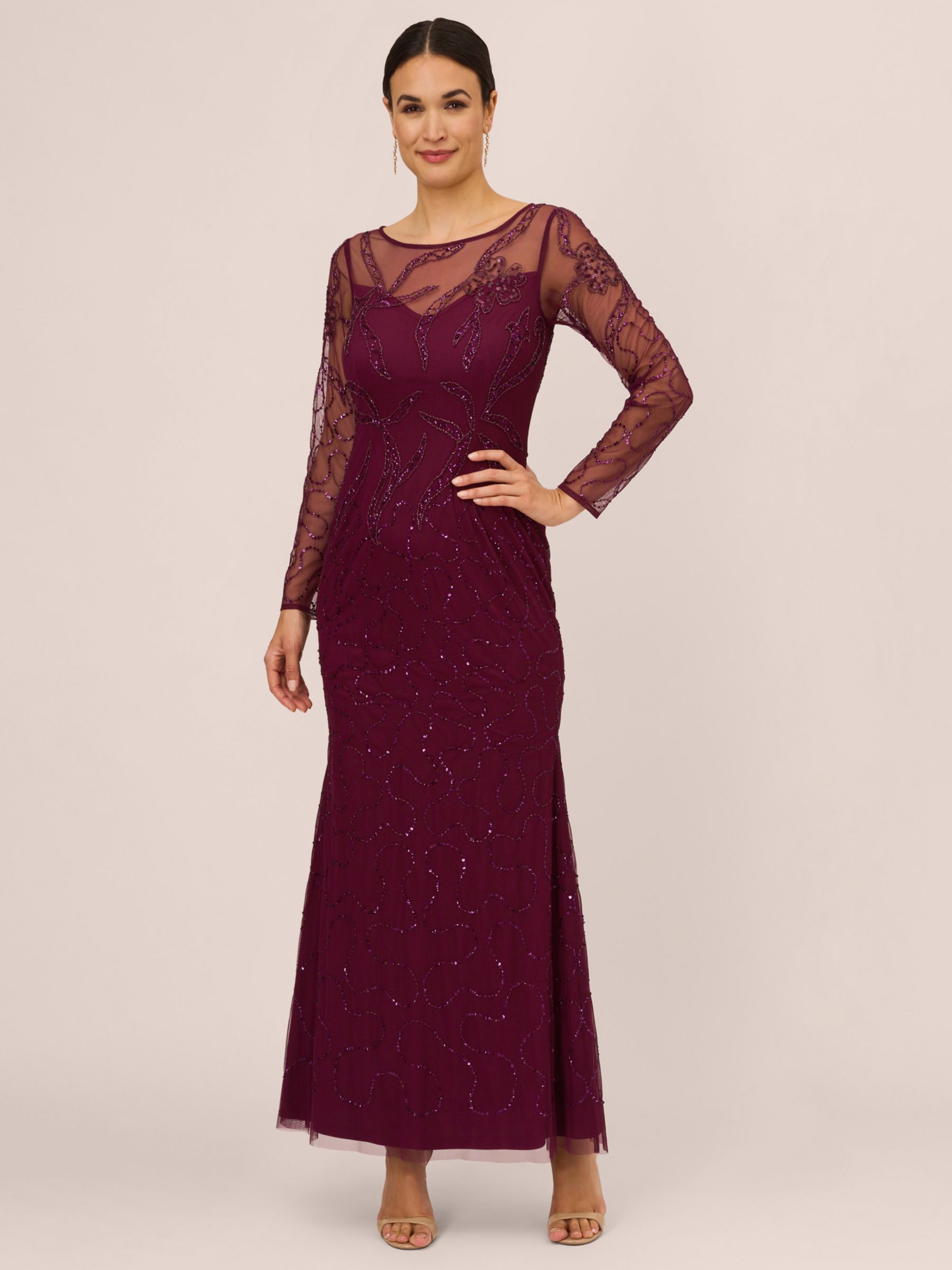 Adrianna papell hotsell cassis dress