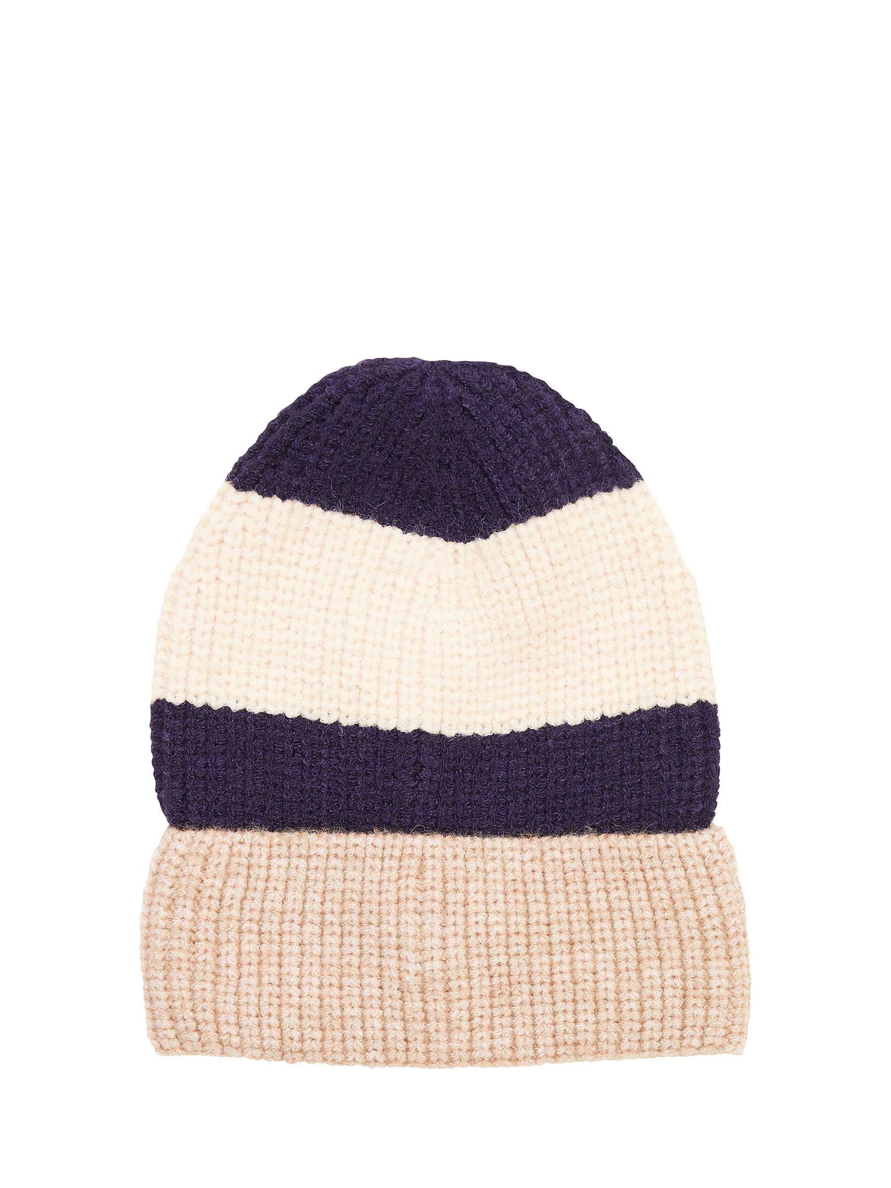 Buy Great Plains Tricolour Knit Hat, Multi Online at johnlewis.com