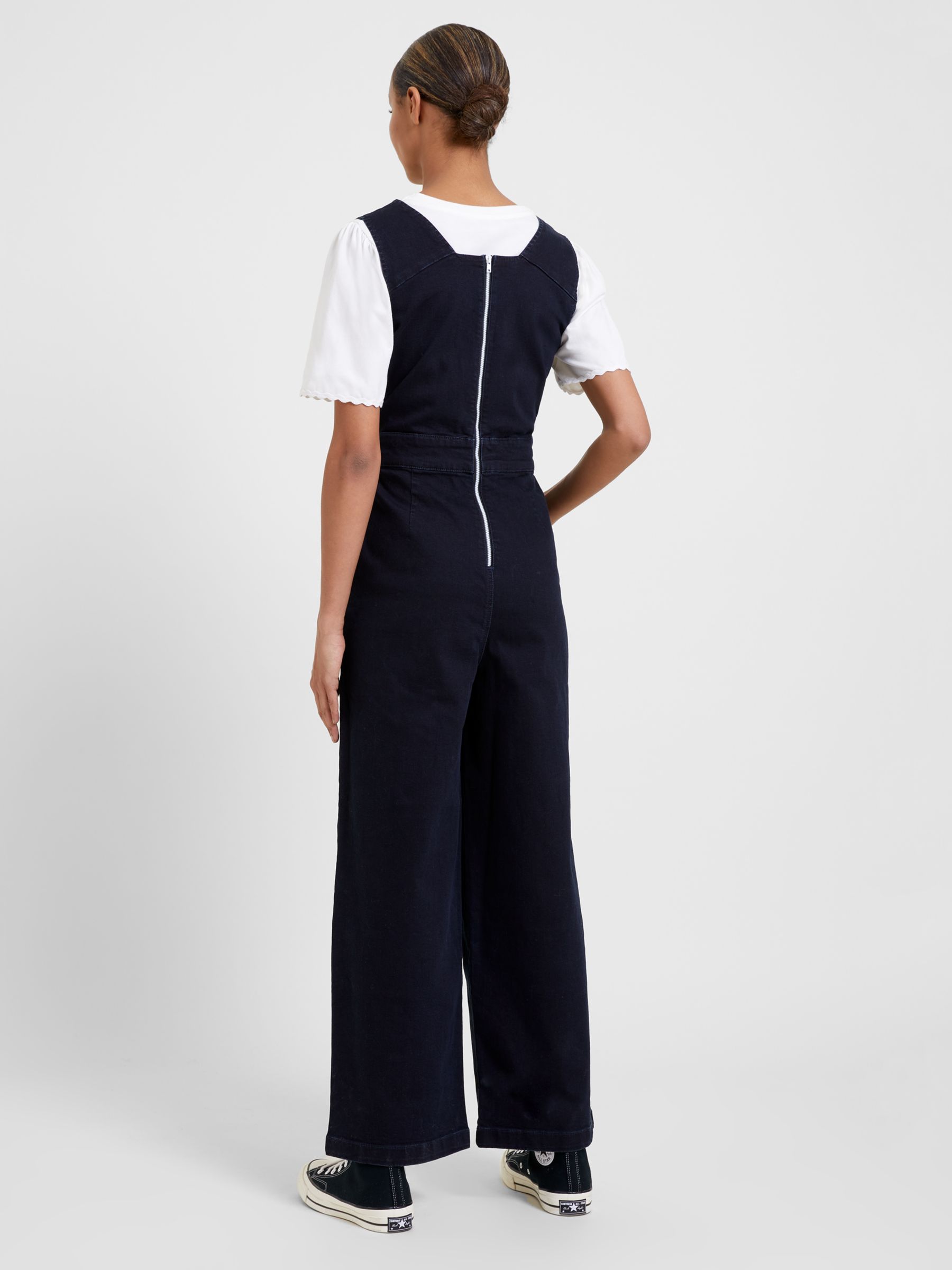 Great plains navy store jumpsuit