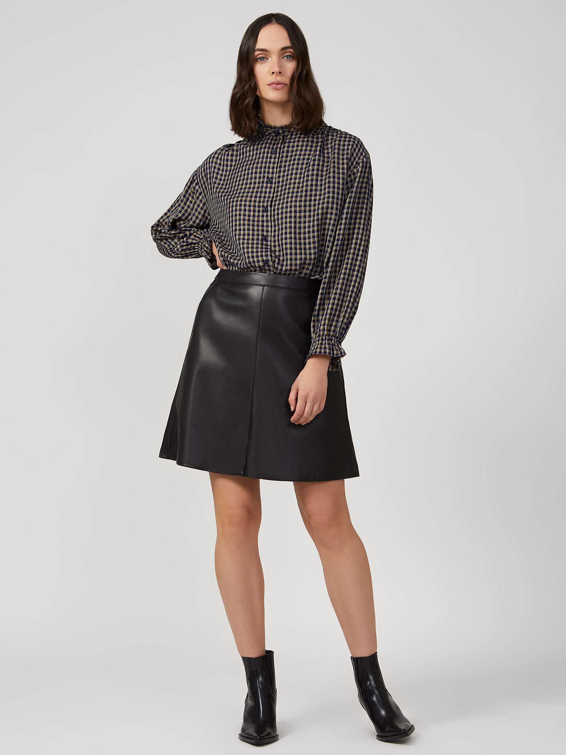 Buy Great Plains Ania Faux Leather Skirt Online at johnlewis.com