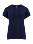 Great Plains Winter Comfort Short Sleeve Knit Jumper, Dark Indigo