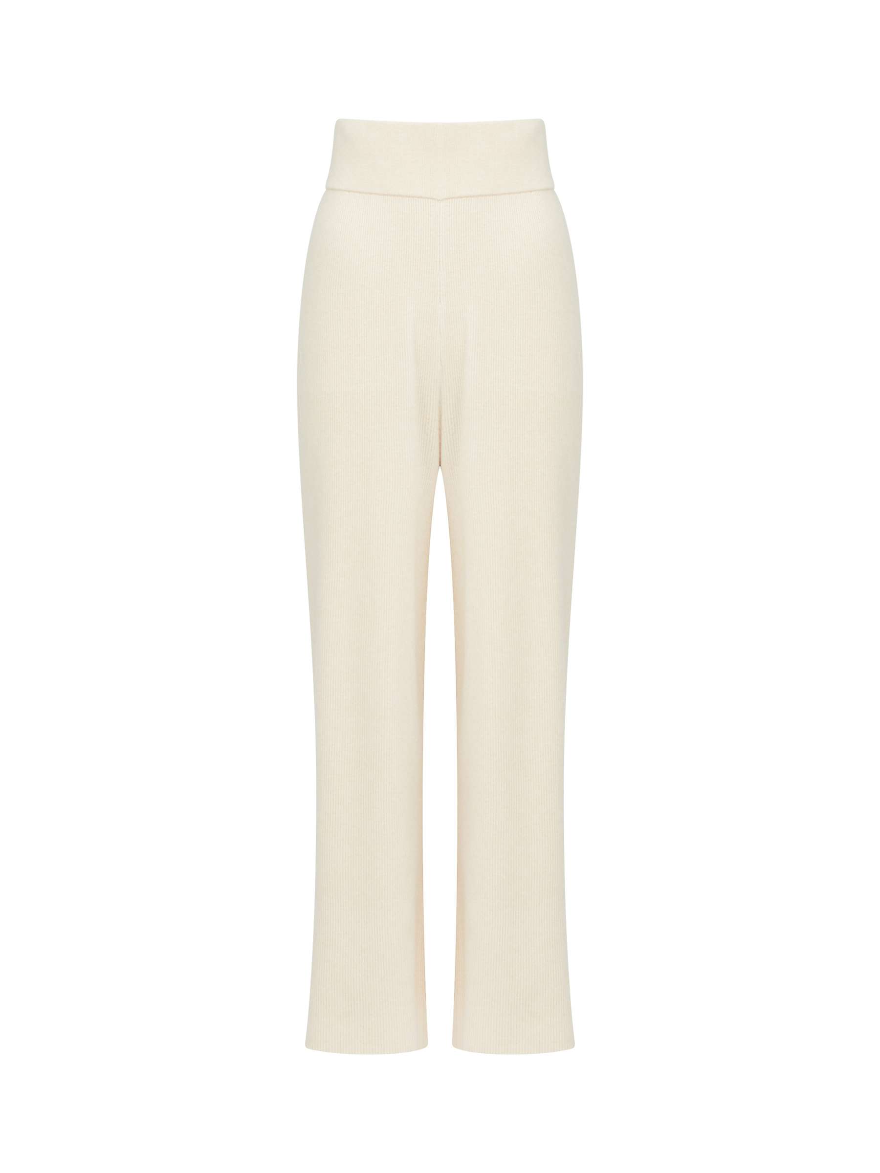 Buy Great Plains Winter Comfort Knit Trousers, Oyster Online at johnlewis.com