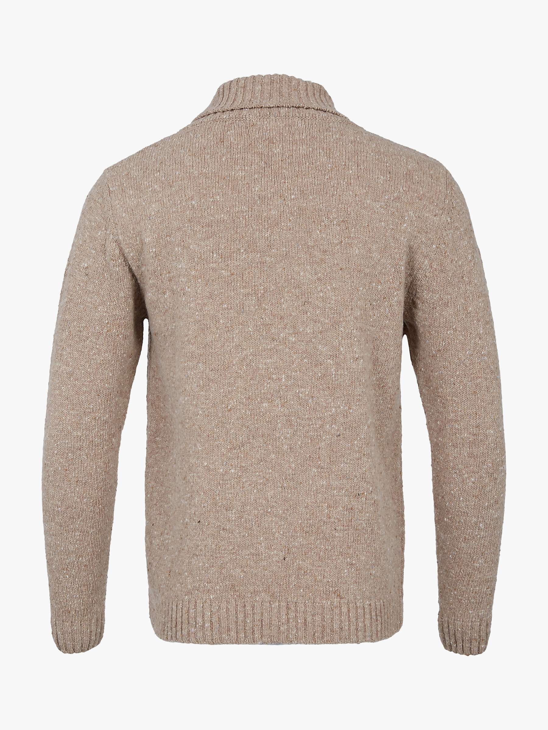 Buy Celtic & Co. Donegal Shawl Collar Wool Jumper Online at johnlewis.com