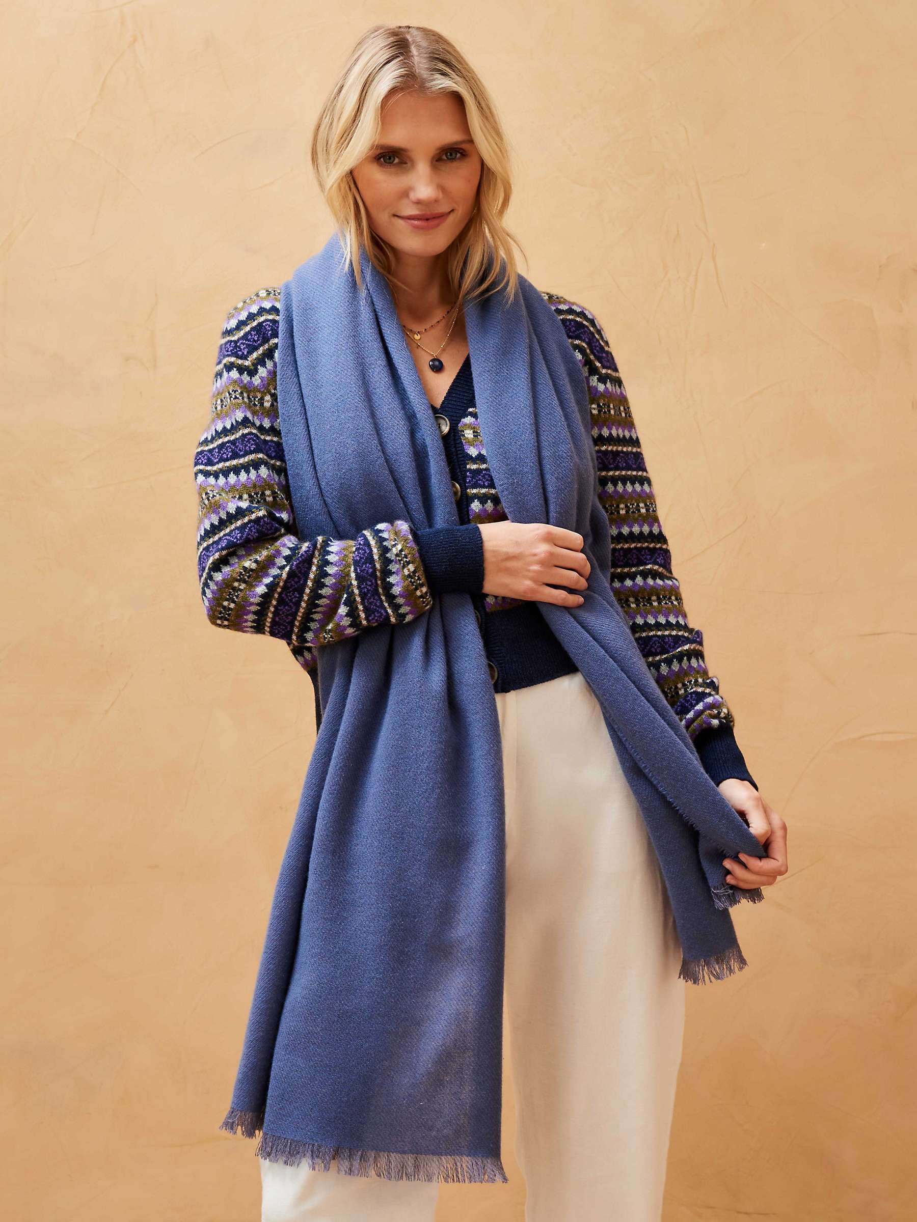 Buy Brora Cashmere Stole Scarf Online at johnlewis.com