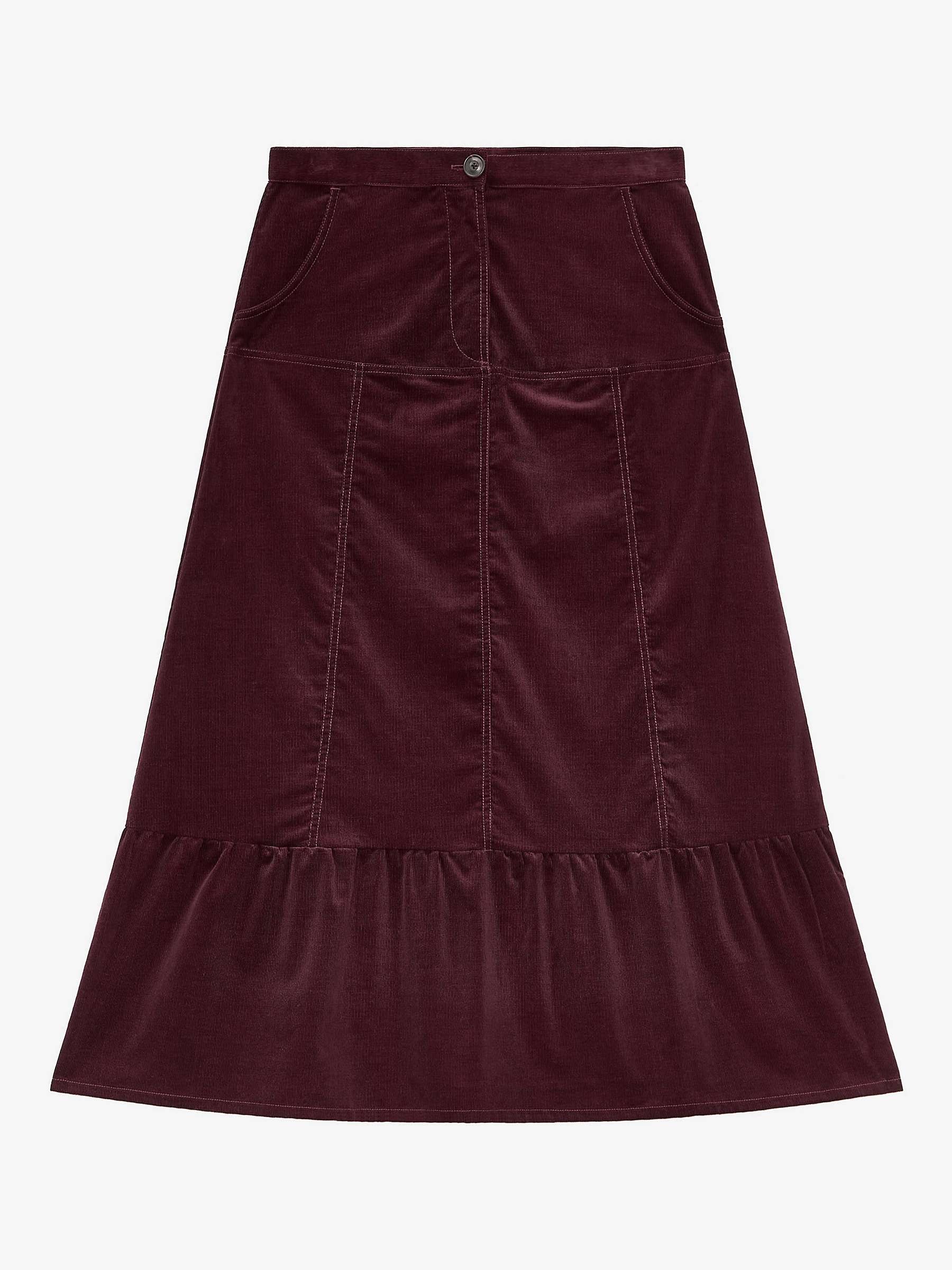 Buy Brora Needlecord Tiered Skirt Online at johnlewis.com