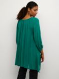 KAFFE Amber 3/4 Sleeve Tunic Top, Aventurine