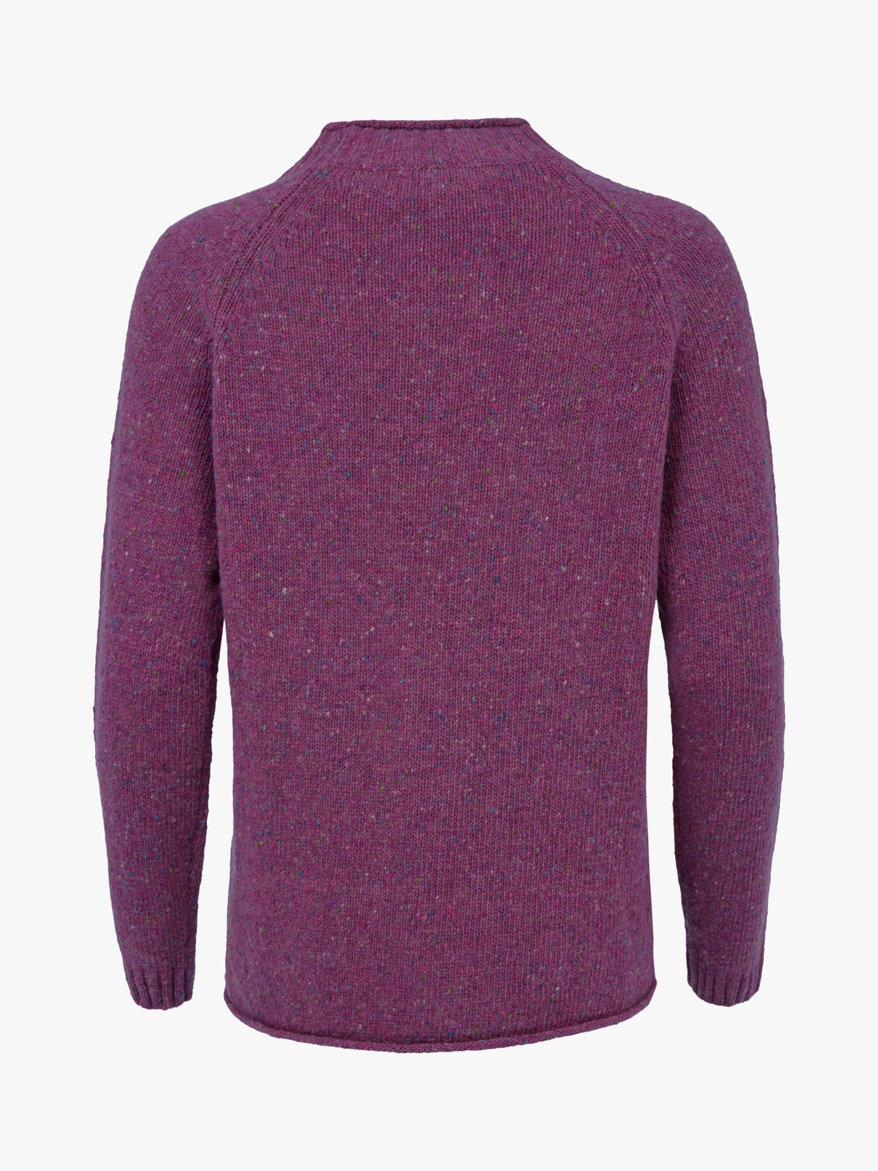 Buy Celtic & Co. Donegal Mock Neck Wool Jumper Online at johnlewis.com