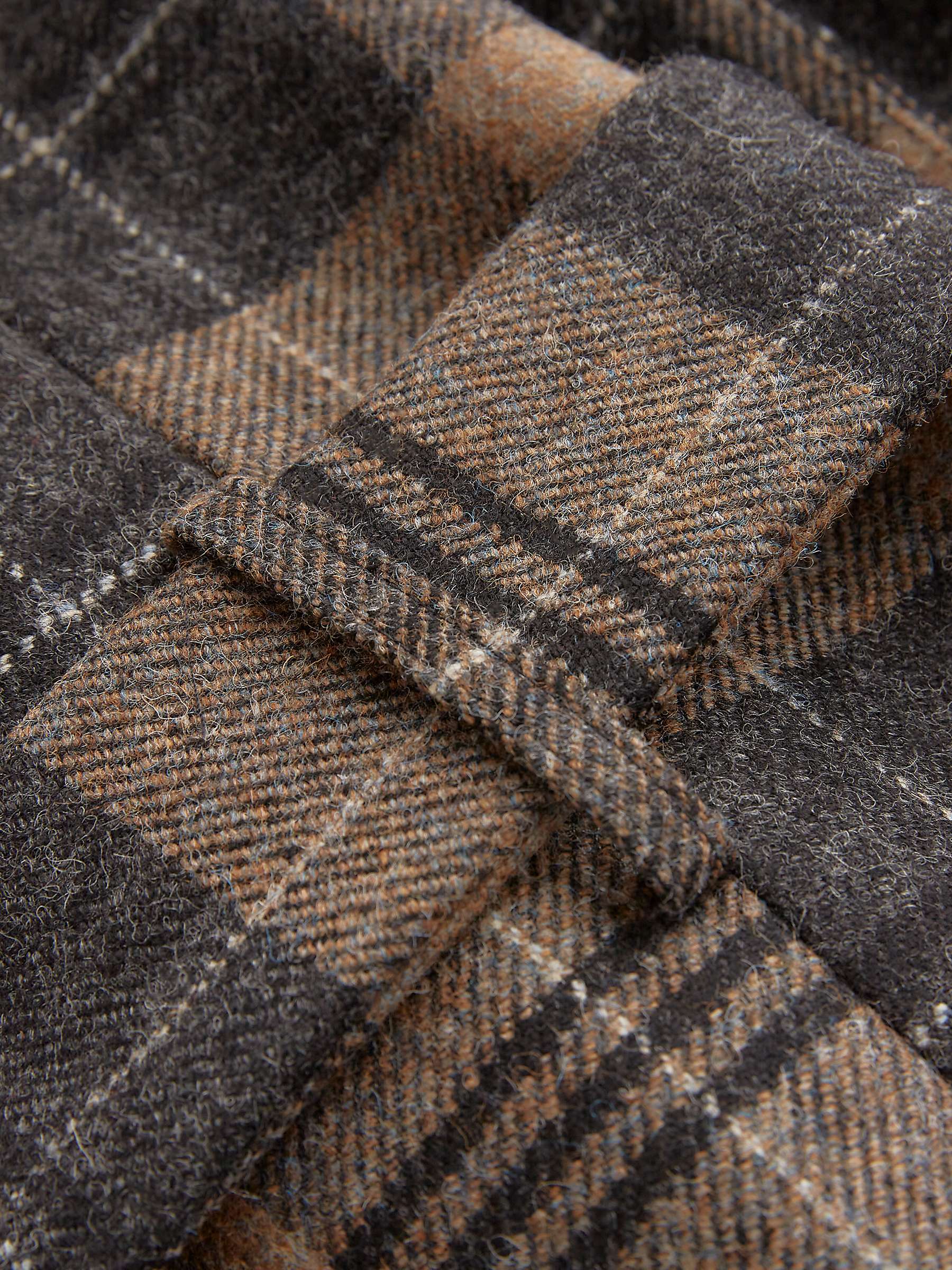 Buy Celtic & Co. Wool Wrap Check Coat, Cairngorm Brave Online at johnlewis.com