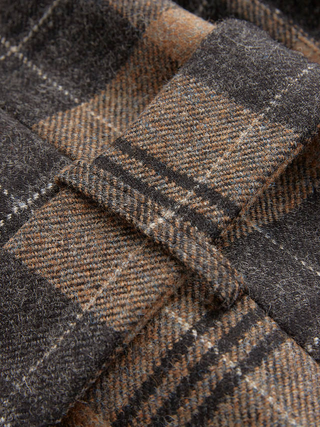 Celtic & Co. Wool Wrap Check Coat, Cairngorm Brave