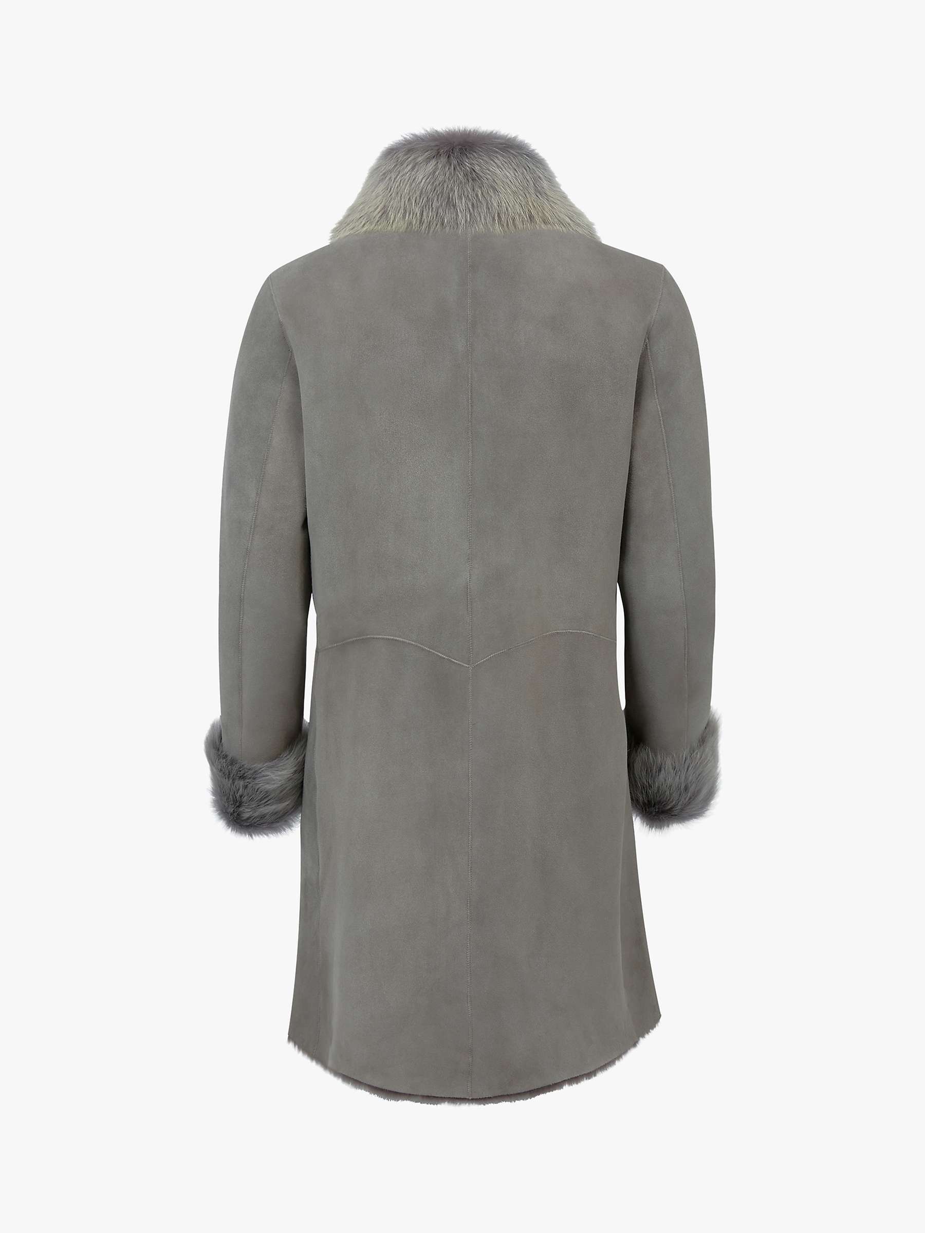 Buy Celtic & Co. Toscana Trim Coat, Grey Online at johnlewis.com