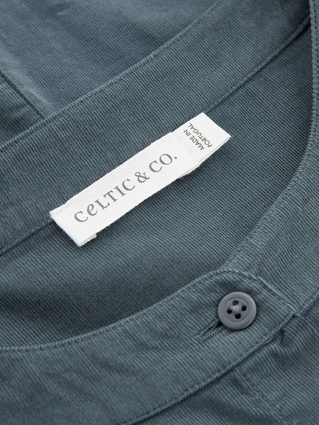 Celtic & Co. Cord Belted Midi Dress, Slate