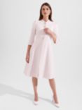 Hobbs Chara Plain Coat, Pale Pink