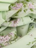 Hobbs Leia Silk Floral Print Dress, Green