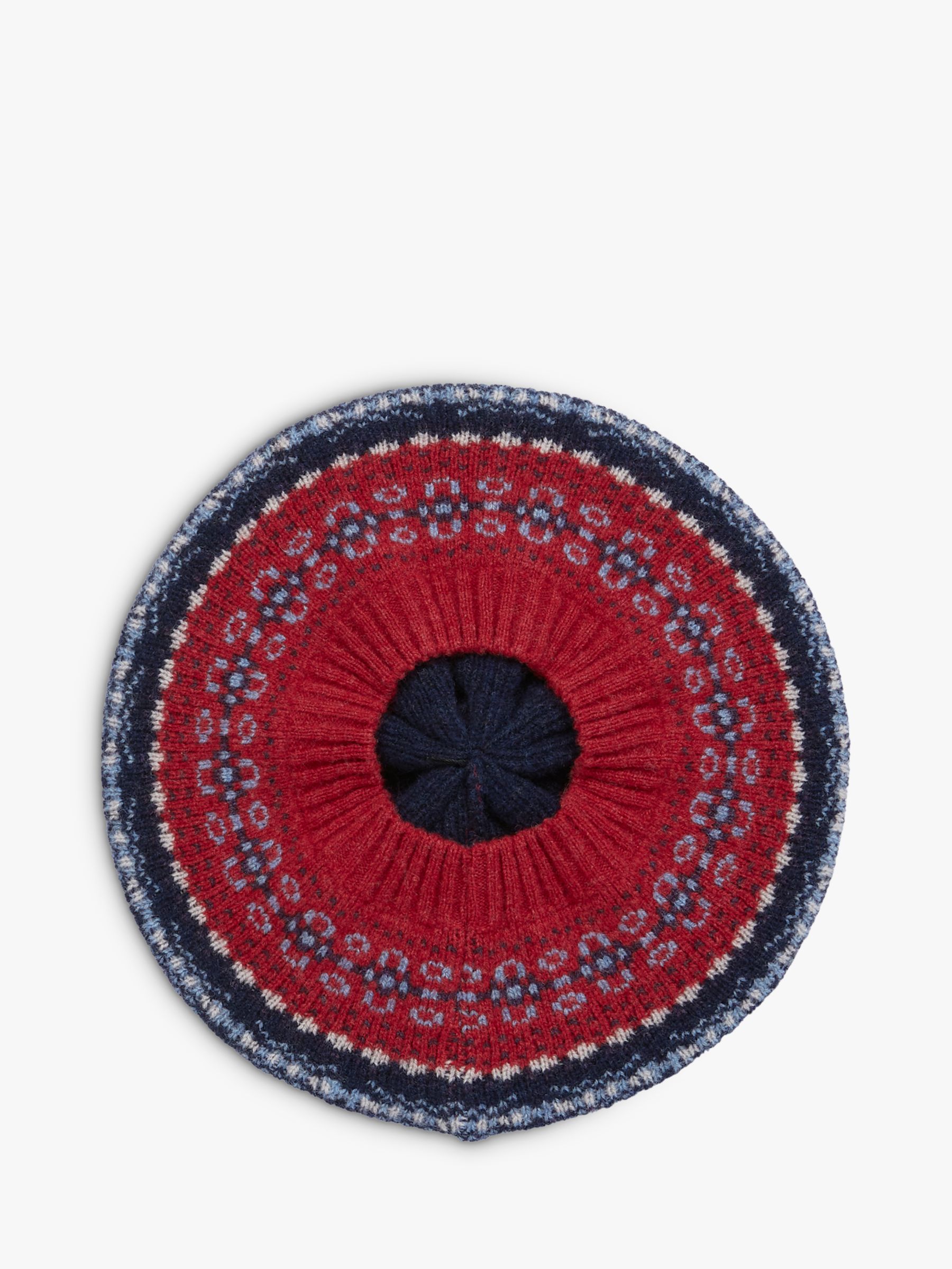 Buy Celtic & Co. Fair Isle Wool Beret Online at johnlewis.com