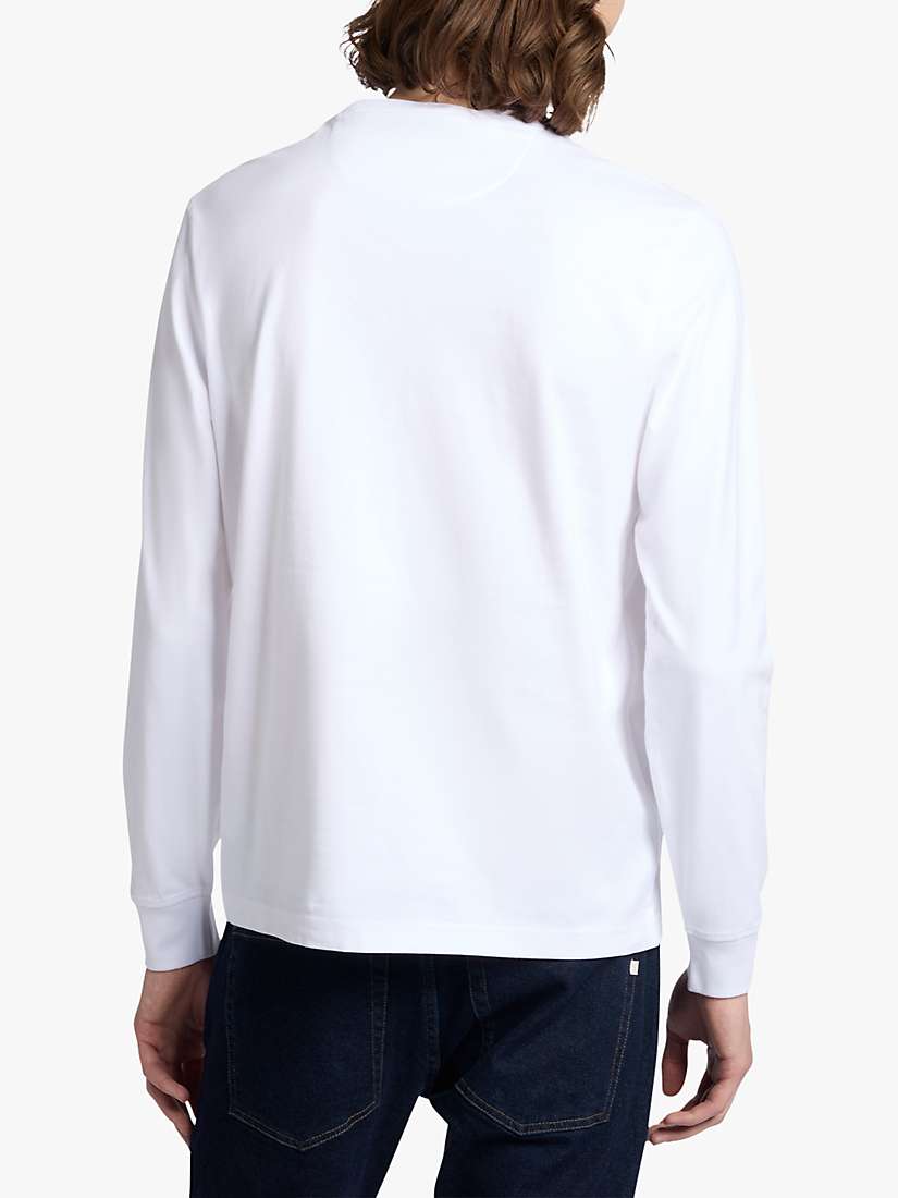 Buy Farah Burt Long Sleeve Organic Cotton T-Shirt Online at johnlewis.com