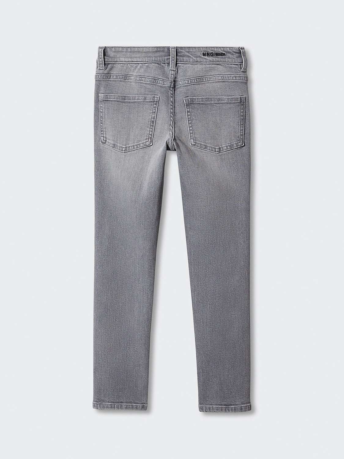 Buy Mango Kids' Slim Fit Cropped Jeans Online at johnlewis.com
