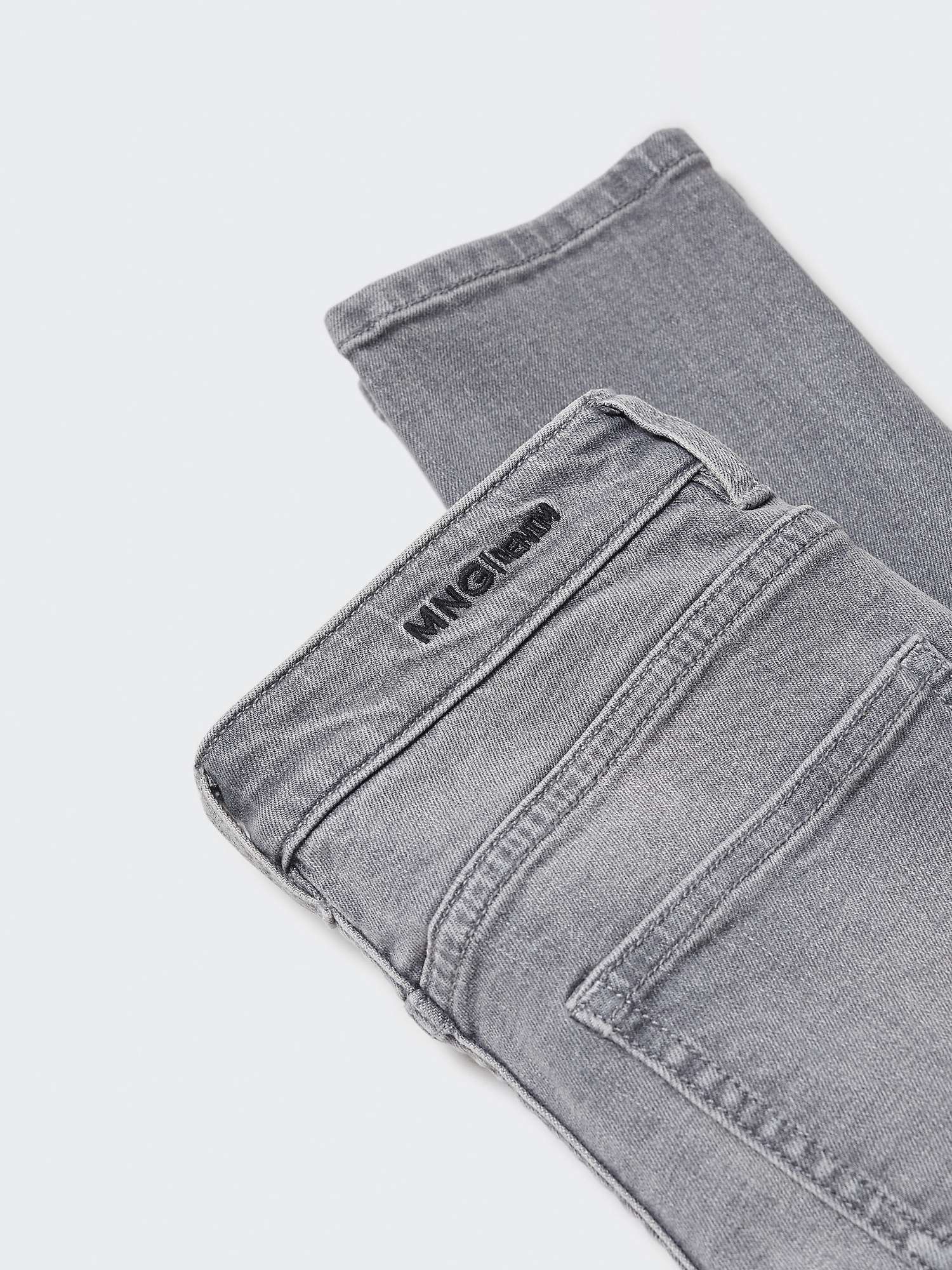 Buy Mango Kids' Slim Fit Cropped Jeans Online at johnlewis.com