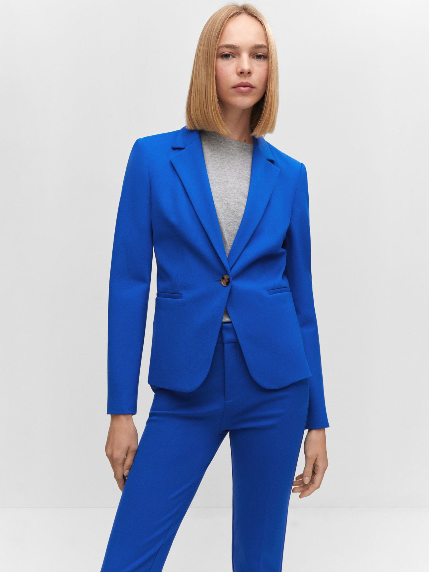 Ivory Closet + Electric Blue Blazer - Blue Blazer