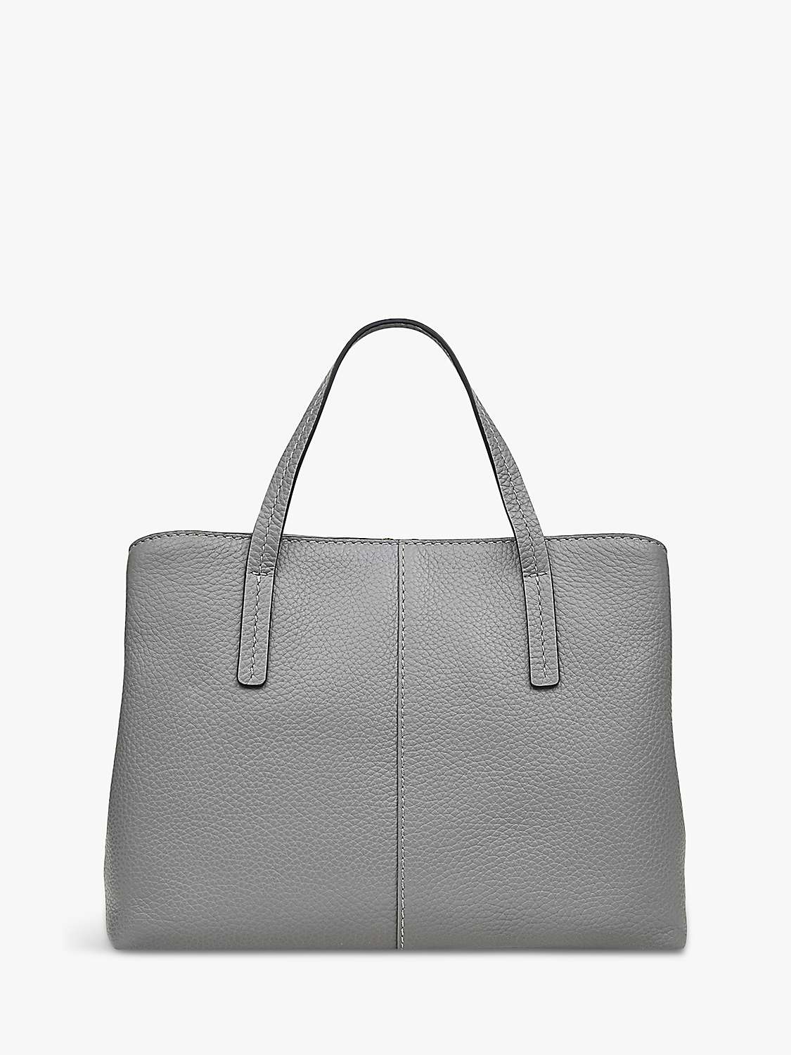 Buy Radley Dukes Place Grainy Leather Medium Zip-Top Grab Bag Online at johnlewis.com