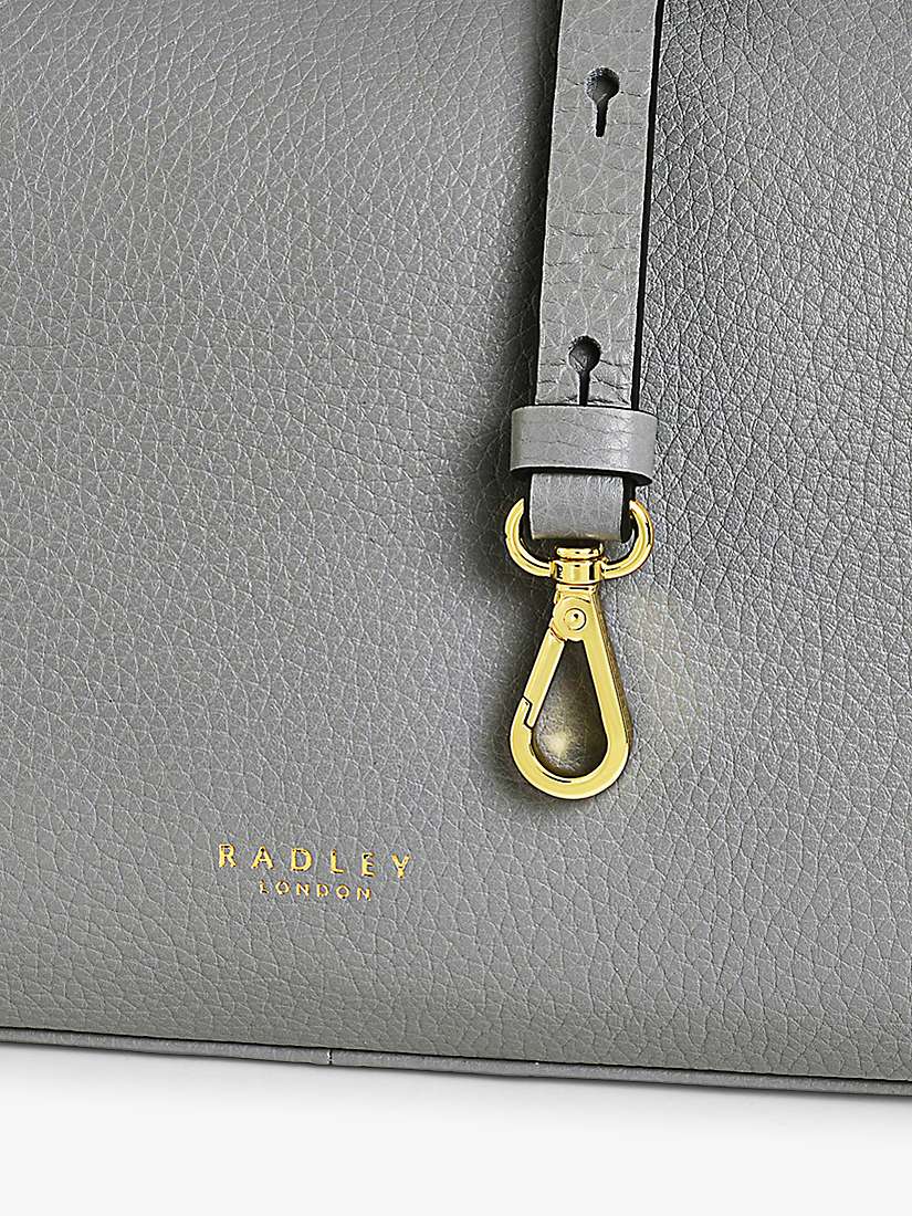 Buy Radley Dukes Place Leather Medium Zip Top Shoulder Bag Online at johnlewis.com