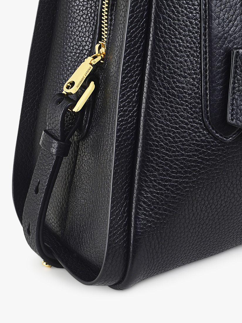 Radley Sloane Street Medium Zip Top Grab Bag, Black, One Size