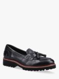 Hush Puppies Ginny Leather Loafers, Black