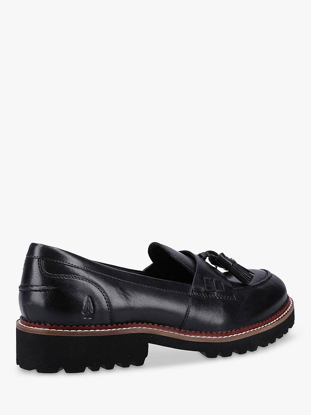 Hush Puppies Ginny Leather Loafers, Black