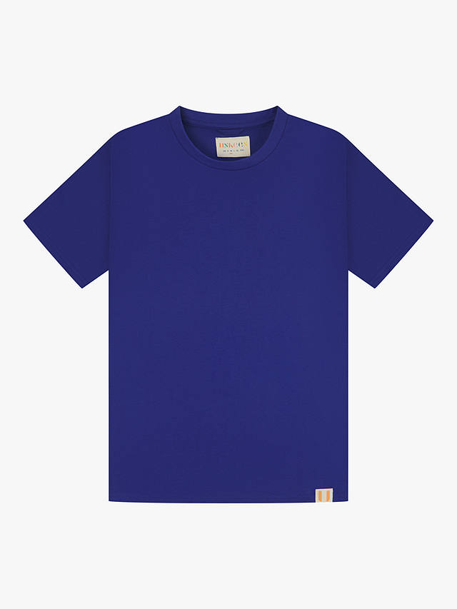 Uskees Organic Cotton Jersey T-Shirt, Ultra Blue