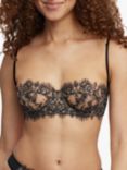 Skarlett Blue Entice Lace Multiway Strapless Bra, Black