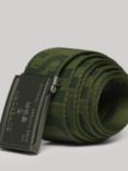 Superdry Webbing Belt, Army Green