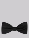 Moss Silk Bow Tie, Black