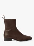 SOEUR West Leather Ankle Boots, Brown