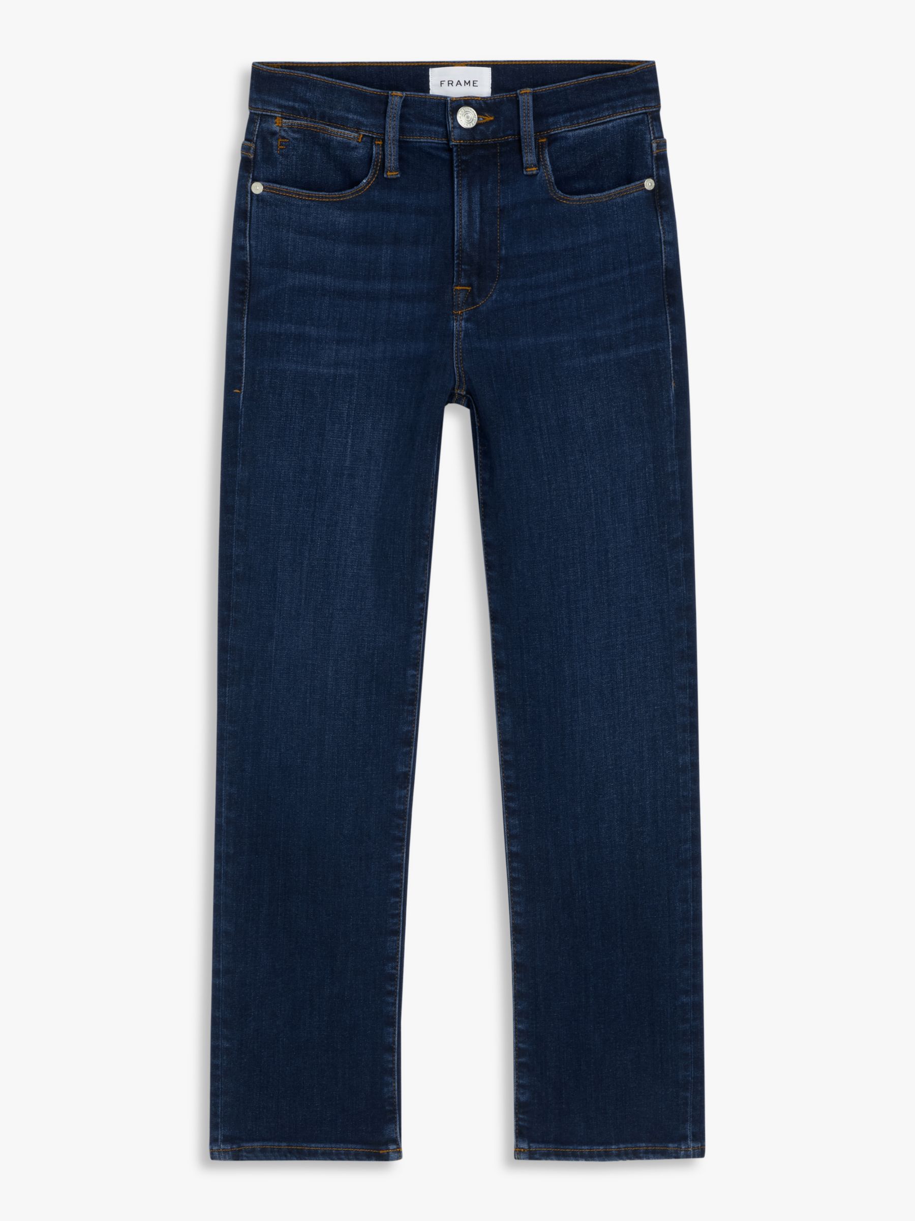 FRAME Le High Straight Leg Jeans, Majesty at John Lewis & Partners