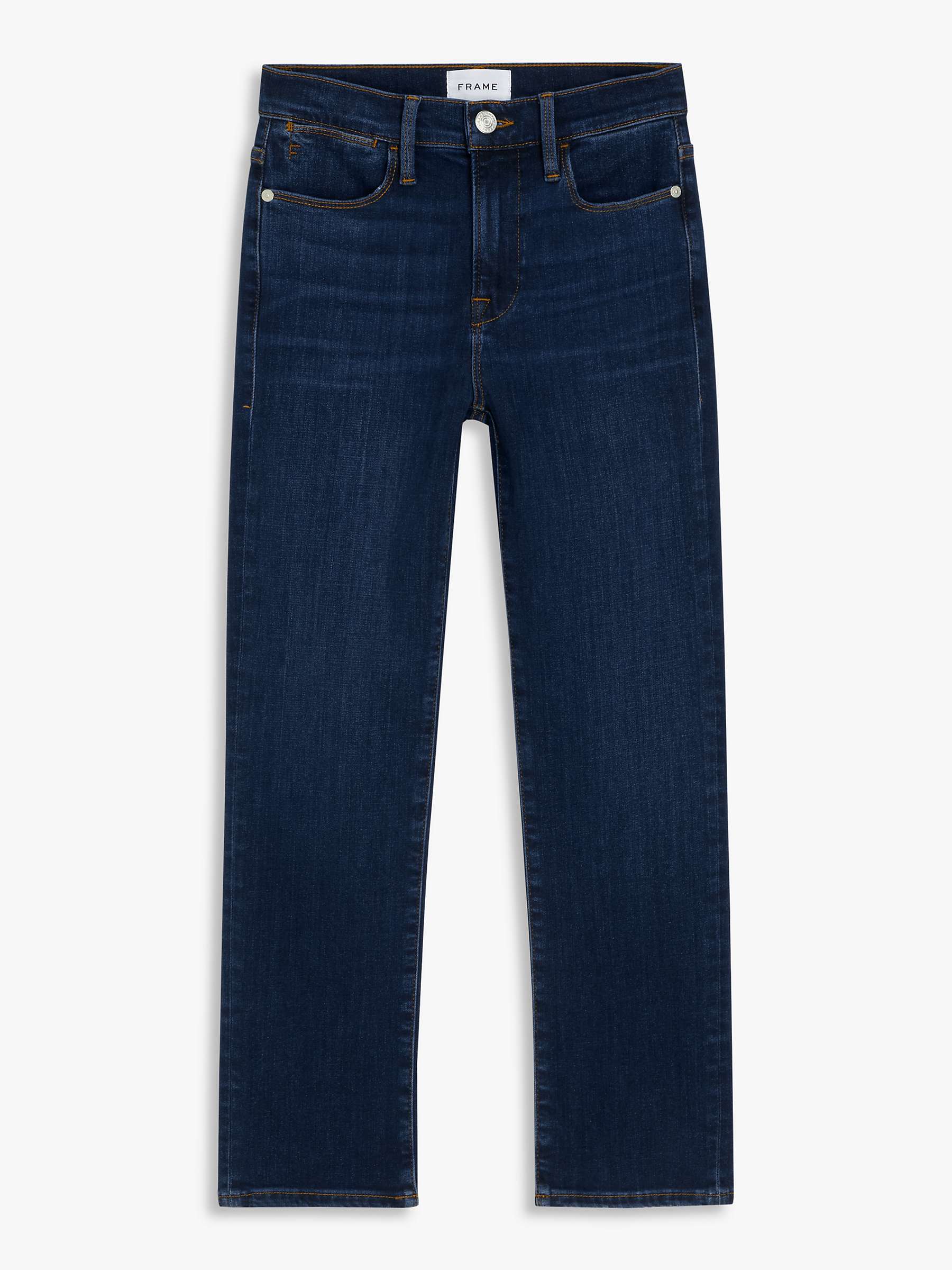Buy FRAME Le High Straight Leg Jeans, Majesty Online at johnlewis.com