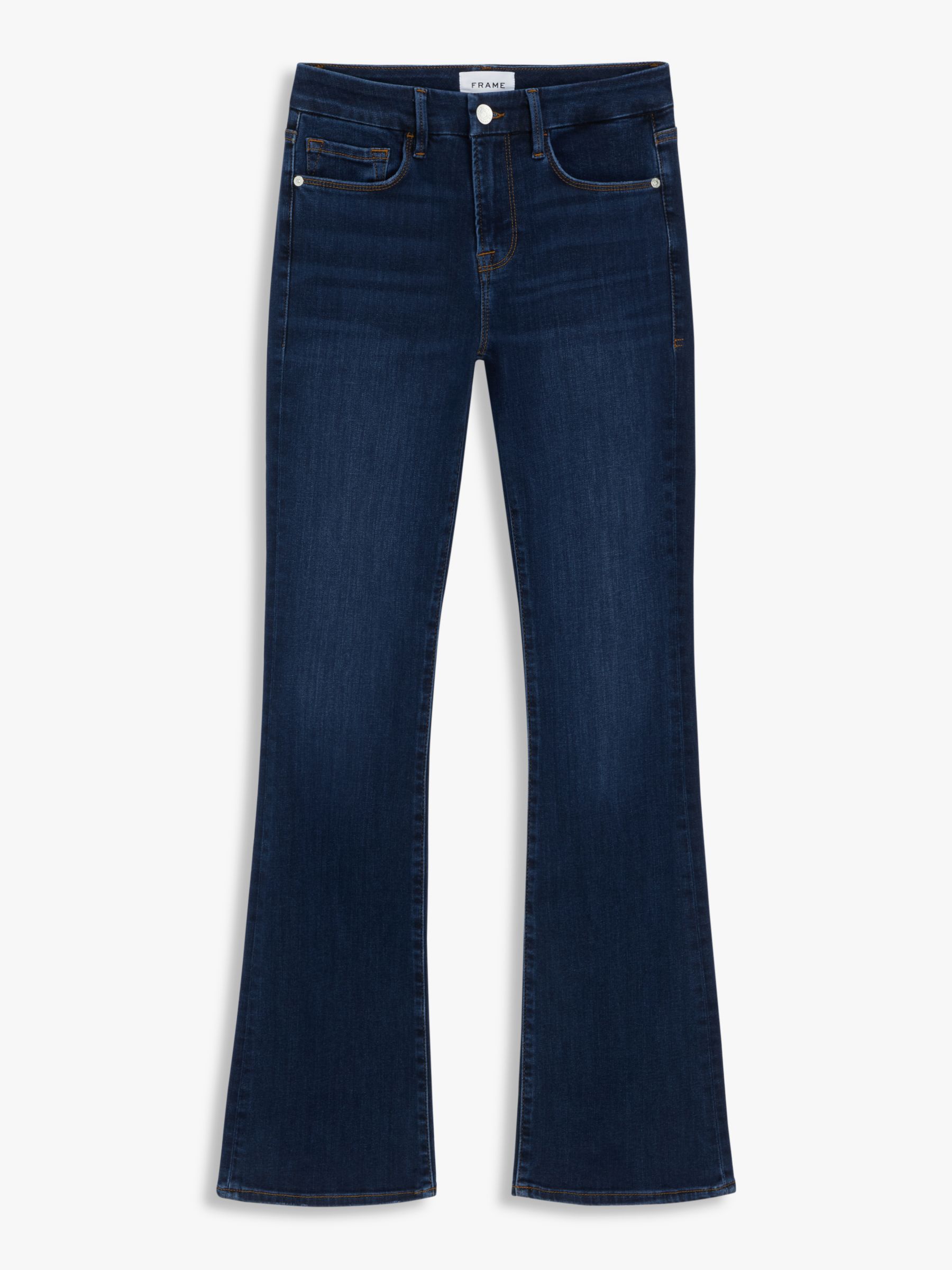 FRAME Le Mini Bootcut Jeans, Majesty at John Lewis & Partners
