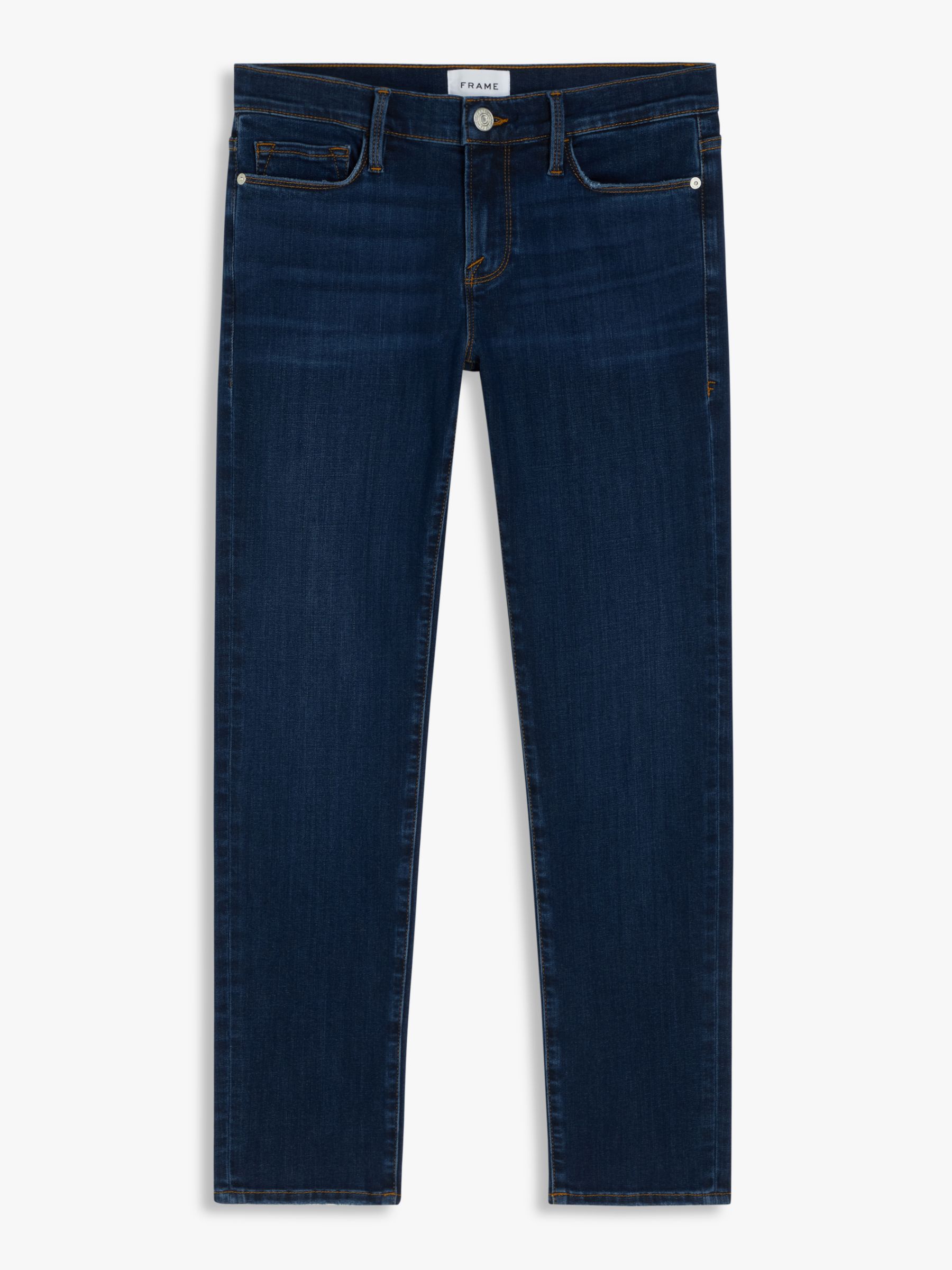 FRAME Le Garcon Tapered Jeans, Majesty at John Lewis & Partners