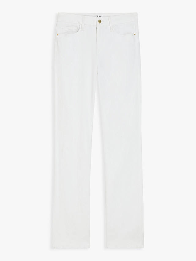 FRAME Le Mini Bootcut Jeans, Blanc