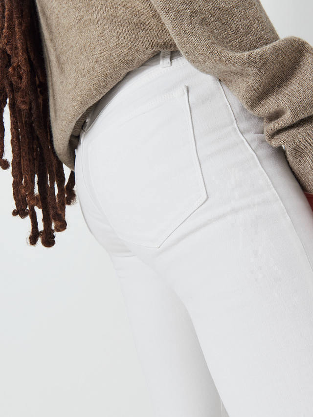 FRAME Le High Skinny Jeans, Blanc