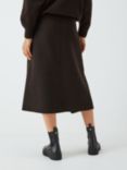 SOEUR Wales Wool Blend Skirt, Brown