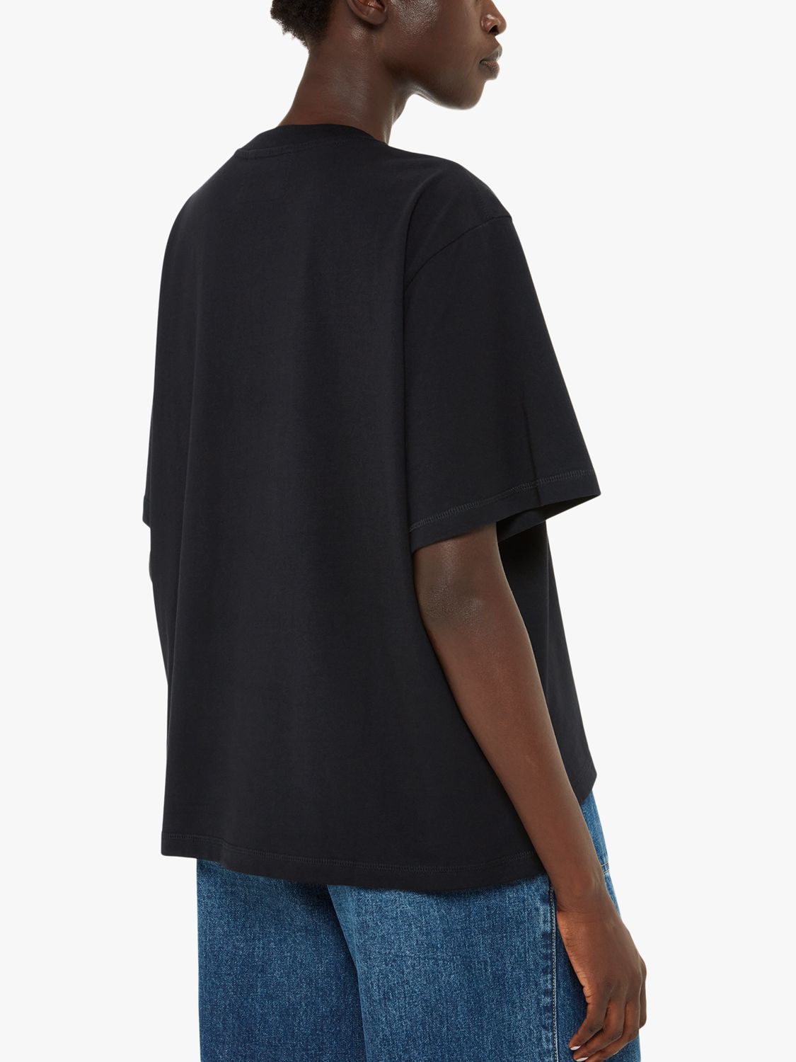 Buy Whistles Relaxed Cotton T-Shirt Online at johnlewis.com