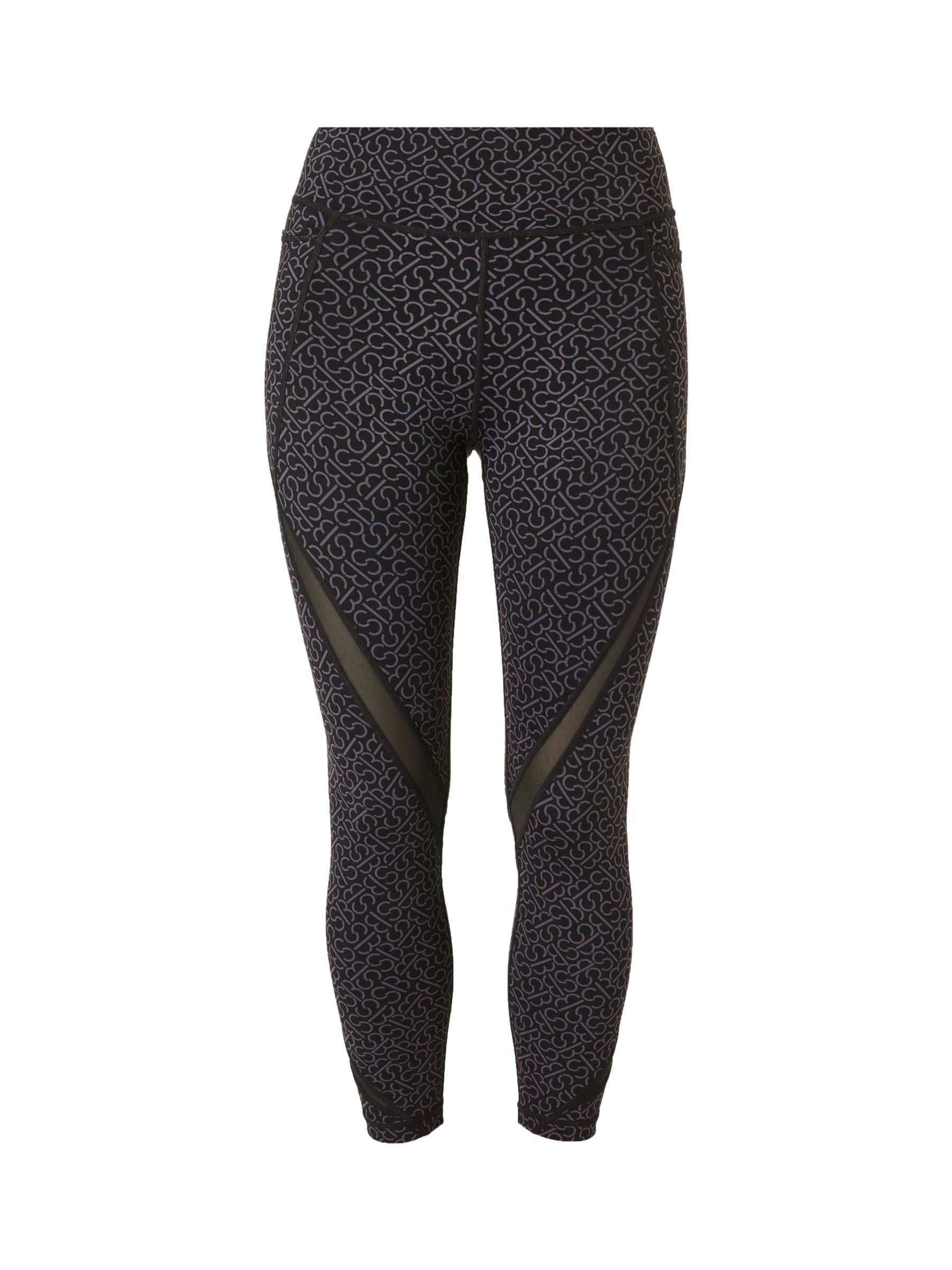 Sweaty Betty Super Power Icon 7/8 Leggings, Grey Slot Print at John ...